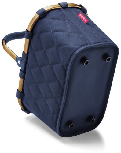 Reisenthel BN4111 carrybag XS frame rhombus midnight gold kicsi bevásárló kosár