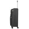 Travelite Orlando L 4w Fekete nagy méretű bőrönd