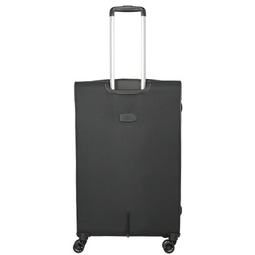 Travelite Orlando L 4w Fekete nagy méretű bőrönd