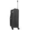 Travelite Orlando M 4w Fekete közepes bőrönd