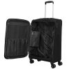 Travelite Orlando M 4w Fekete közepes bőrönd