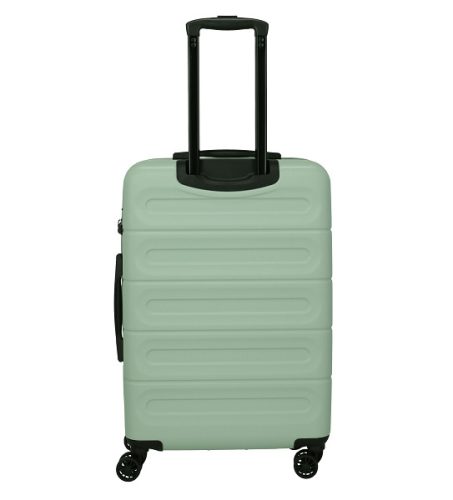 Skyline Travelite Goomera M Zöld közepes bőrönd