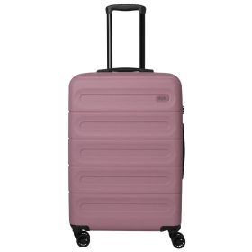 Skyline Travelite Goomera M Rózsaszín közepes bőrönd