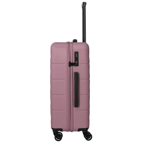 Skyline Travelite Goomera M Rózsaszín közepes bőrönd
