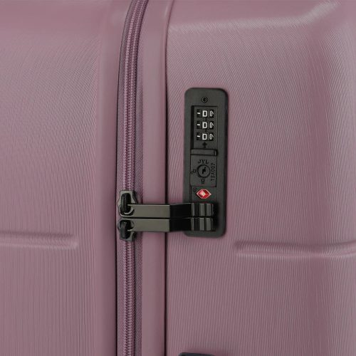 Skyline Travelite Goomera M Rózsaszín közepes bőrönd