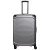 Travelite Millennium 4w L Silver nagy méretű bőrönd