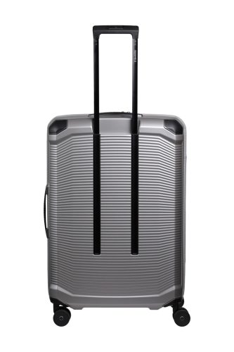 Travelite Millennium 4w L Silver nagy méretű bőrönd