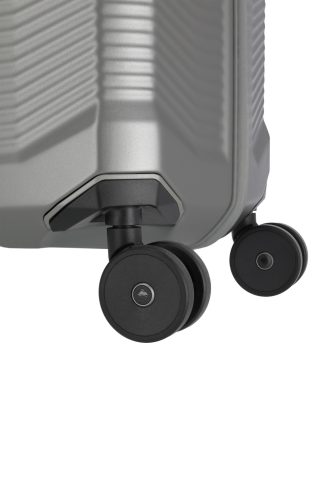 Travelite Millennium 4w L Silver nagy méretű bőrönd