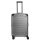 Travelite Millennium 4w M Silver bővíthető közepes méretű bőrönd