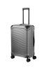 Travelite Millennium 4w M Silver bővíthető közepes méretű bőrönd