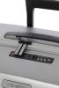 Travelite Millennium 4w M Silver bővíthető közepes méretű bőrönd
