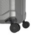 Travelite Millennium 4w M Silver bővíthető közepes méretű bőrönd