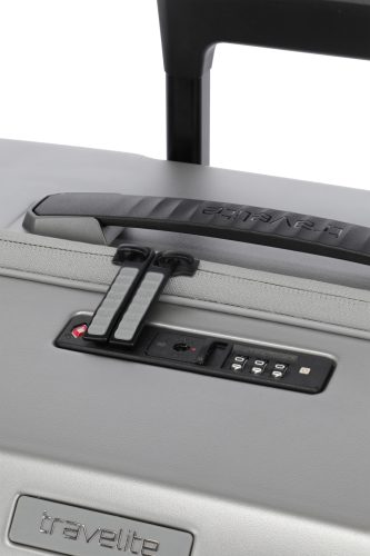 Travelite Millennium 4w S Silver kabinbőrönd