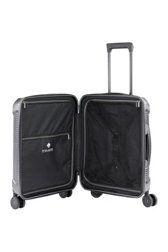 Travelite Millennium 4w S Silver kabinbőrönd