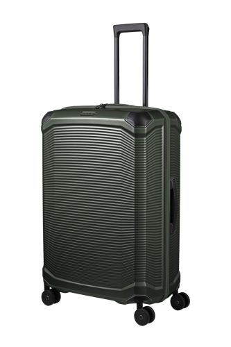 Travelite Millennium 4w L Pine green nagy méretű bőrönd