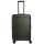 Travelite Millennium 4w M Pine green bővíthető közepes méretű bőrönd