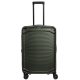 Travelite Millennium 4w M Pine green bővíthető közepes méretű bőrönd