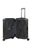 Travelite Millennium 4w M Pine green bővíthető közepes méretű bőrönd