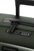 Travelite Millennium 4w M Pine green bővíthető közepes méretű bőrönd