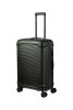 Travelite Millennium 4w M Pine green bővíthető közepes méretű bőrönd