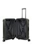 Travelite Millennium 4w M Pine green bővíthető közepes méretű bőrönd