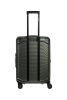 Travelite Millennium 4w M Pine green bővíthető közepes méretű bőrönd
