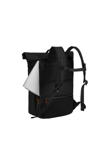 Travelite Briize fekete feltekerhető hátizsák 91021-01