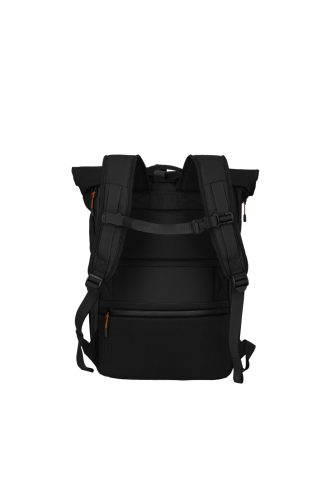Travelite Briize fekete feltekerhető hátizsák 91021-01