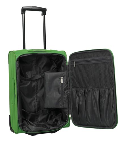 Travelite ORLANDO S zöld 2w 2 kerekű kabinbőrönd