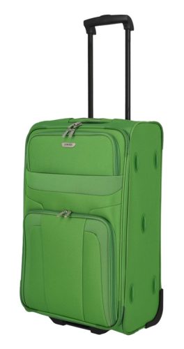 Travelite ORLANDO M zöld 2W 2 kerekű közepes bőrönd