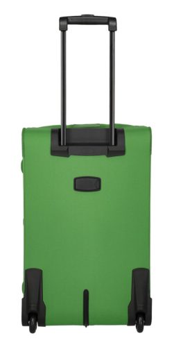 Travelite ORLANDO M zöld 2W 2 kerekű közepes bőrönd