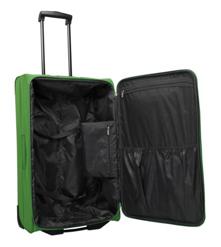 Travelite ORLANDO L zöld 2W 2 kerekű nagy bőrönd