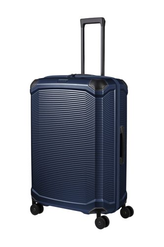Travelite Millennium 4w L navy nagy méretű bőrönd
