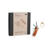 Orbitkey key organiser set cognac tan / GLT2-CGT-201