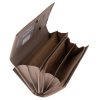 Sylvia Belmonte női pénztárca valódi bőrből SLV108 drapp