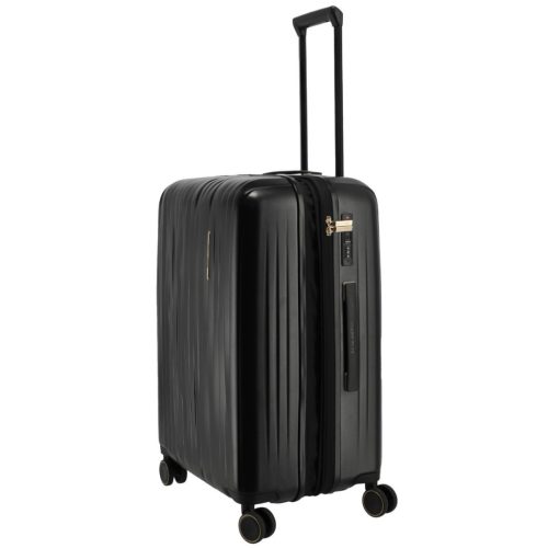 Travelite Barbara Novelty M fekete BŐVÍTHETŐ közepes bőrönd