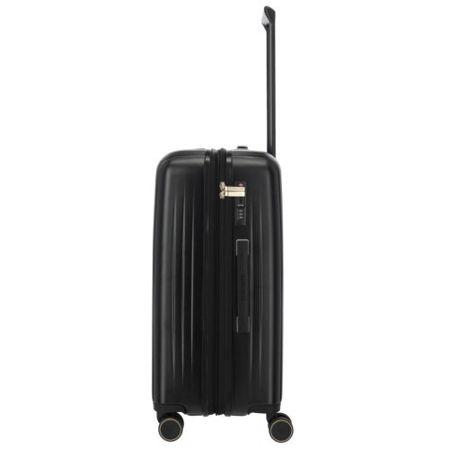 Travelite Barbara Novelty M fekete BŐVÍTHETŐ közepes bőrönd