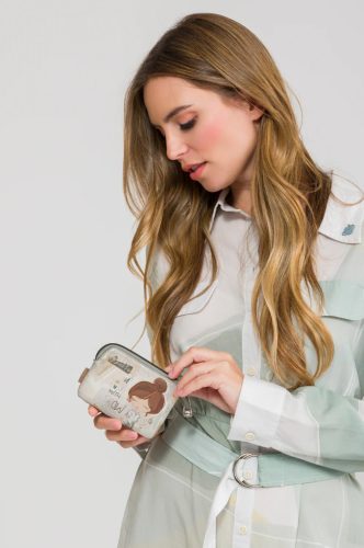 Anekke Sophia 42809-019 bézs női kicsi pénztárca