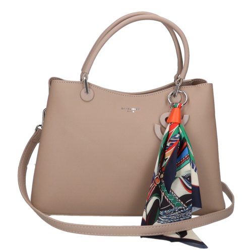 David Jones női kézitáska CM8389 drapp