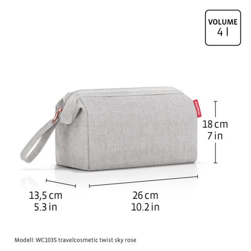 Reisenthel WC5048 travelcosmetic twist sage kozmetikai táska