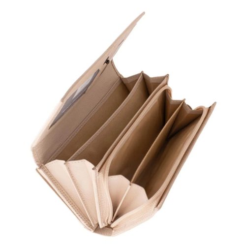 Sylvia Belmonte női pénztárca valódi bőrből SLV108 L.BEIGE