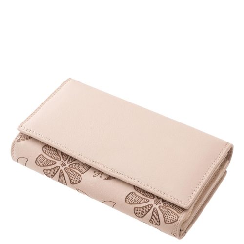Sylvia Belmonte női pénztárca valódi bőrből SLV108 L.BEIGE