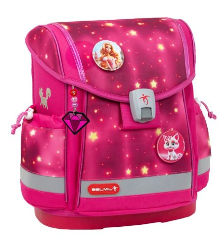 Belmil Classy Plus Pink Star elsős iskolatáska szett