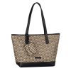 Tom Tailor női válltáska XENIA ZIP SHOPPER L fekete bézs