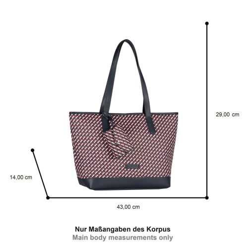 Tom Tailor XENIA SHOPPER L kék