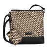 Tom Tailor XENIA CROSS BAG M fekete bézs oldaltáska