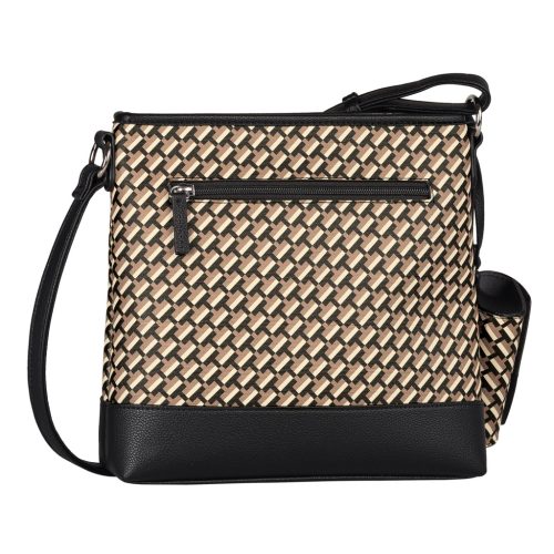 Tom Tailor XENIA CROSS BAG M fekete bézs oldaltáska