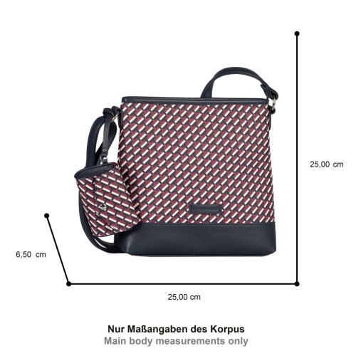 Tom Tailor XENIA CROSS BAG M kék oldaltáska