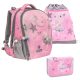 Ballet Light Pink 338-82 elsős iskolatáska szett