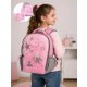 Ballet Light Pink 338-82 elsős iskolatáska szett